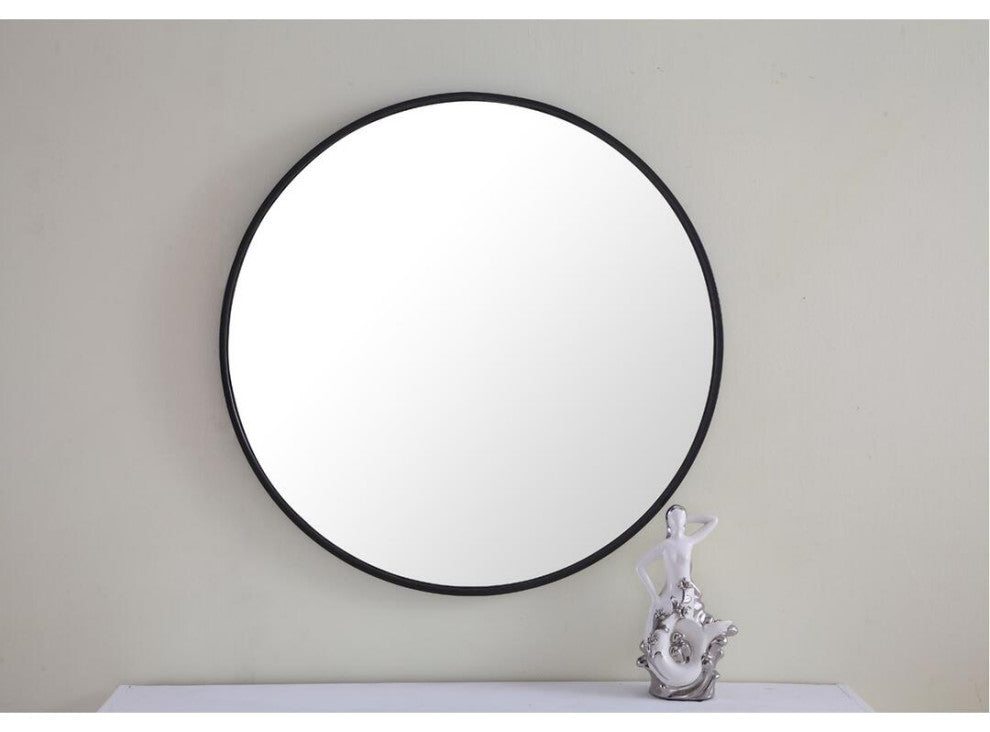 Elegant Decor Mr4031Bk Eternity Mirror, Black