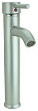 Satin Nickel Single Hole Bathroom Sink Faucet 12" H |