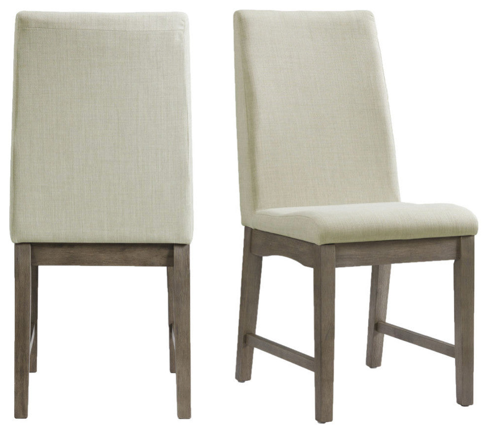 Dapper Dining Side Chair, Gray Finish, 2 Per Carton