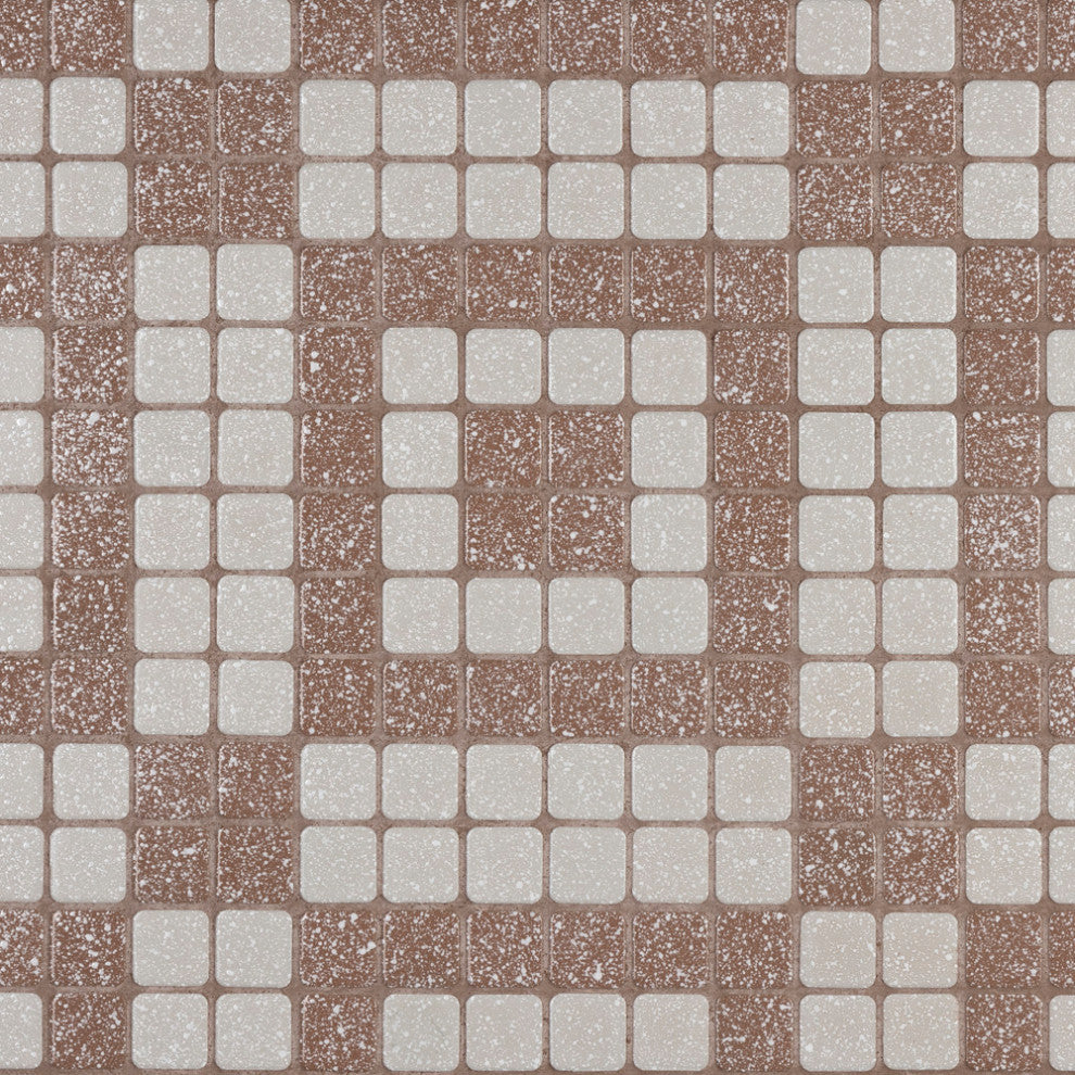Crystalline Market Square Beige Porcelain Floor and Wall Tile