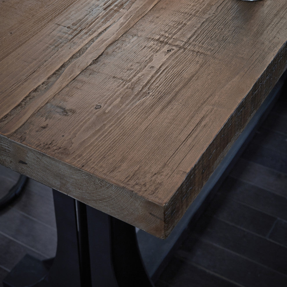Elmira 118" Reclaimed Pine Counter Table by Kosas Home