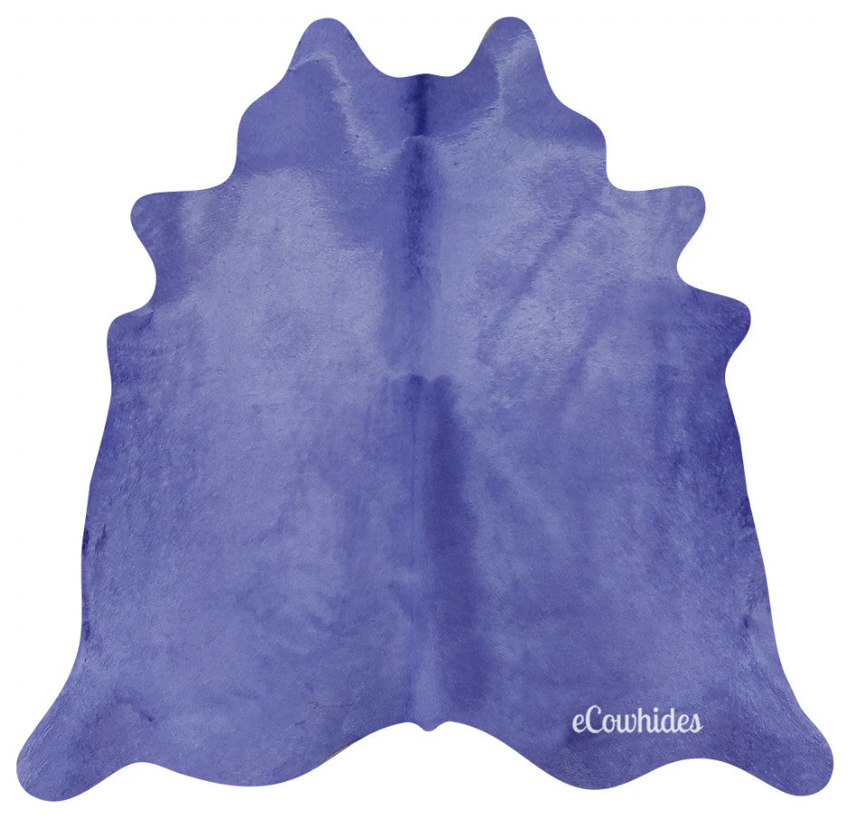 Pergamino Cowhide Rug, Purple