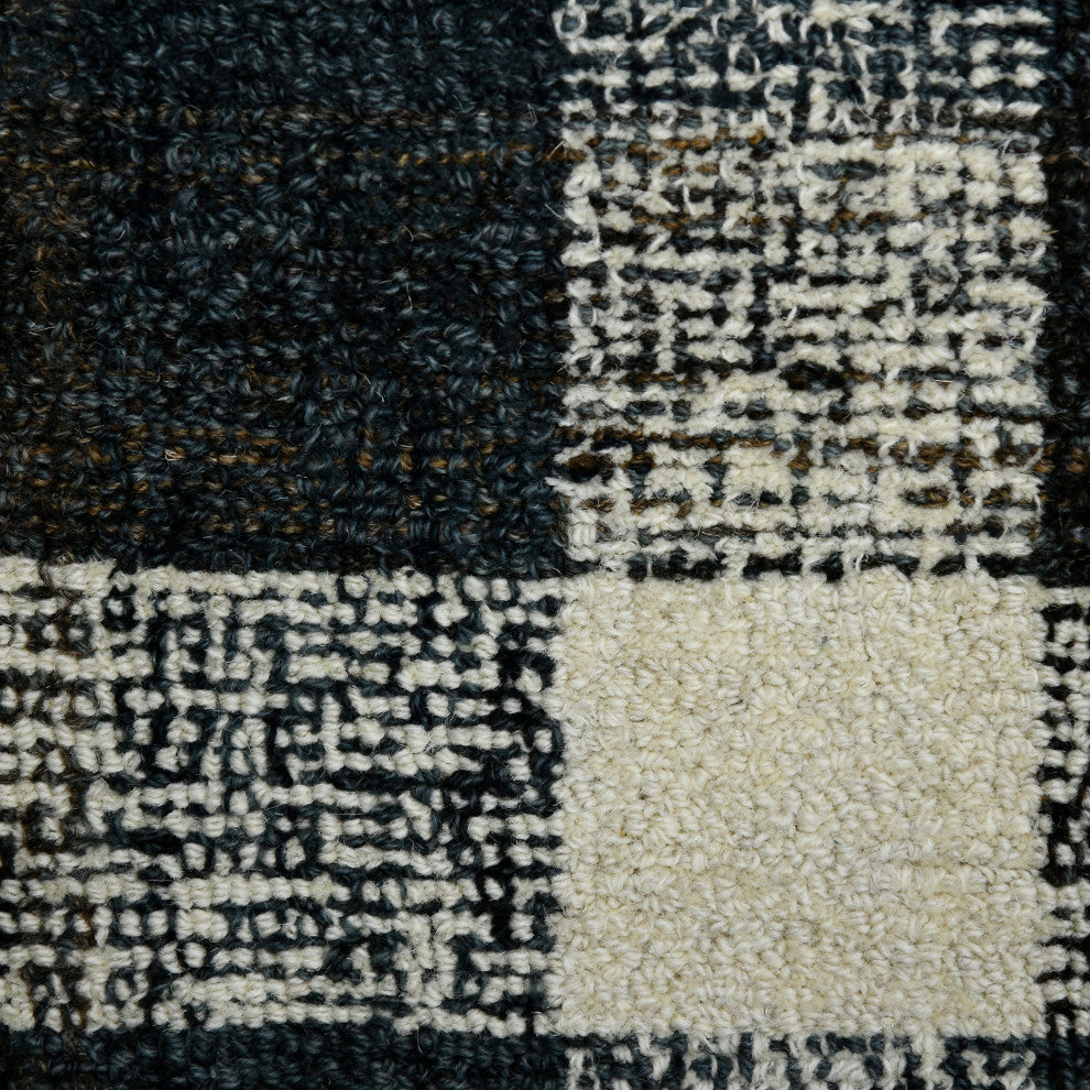 Tartan Cartwell Area Rug, Black, 8' x 10', Plaid