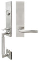 Oslo Lever, Tubular Dummy Handleset, Left Hand, Satin Stainless Steel
