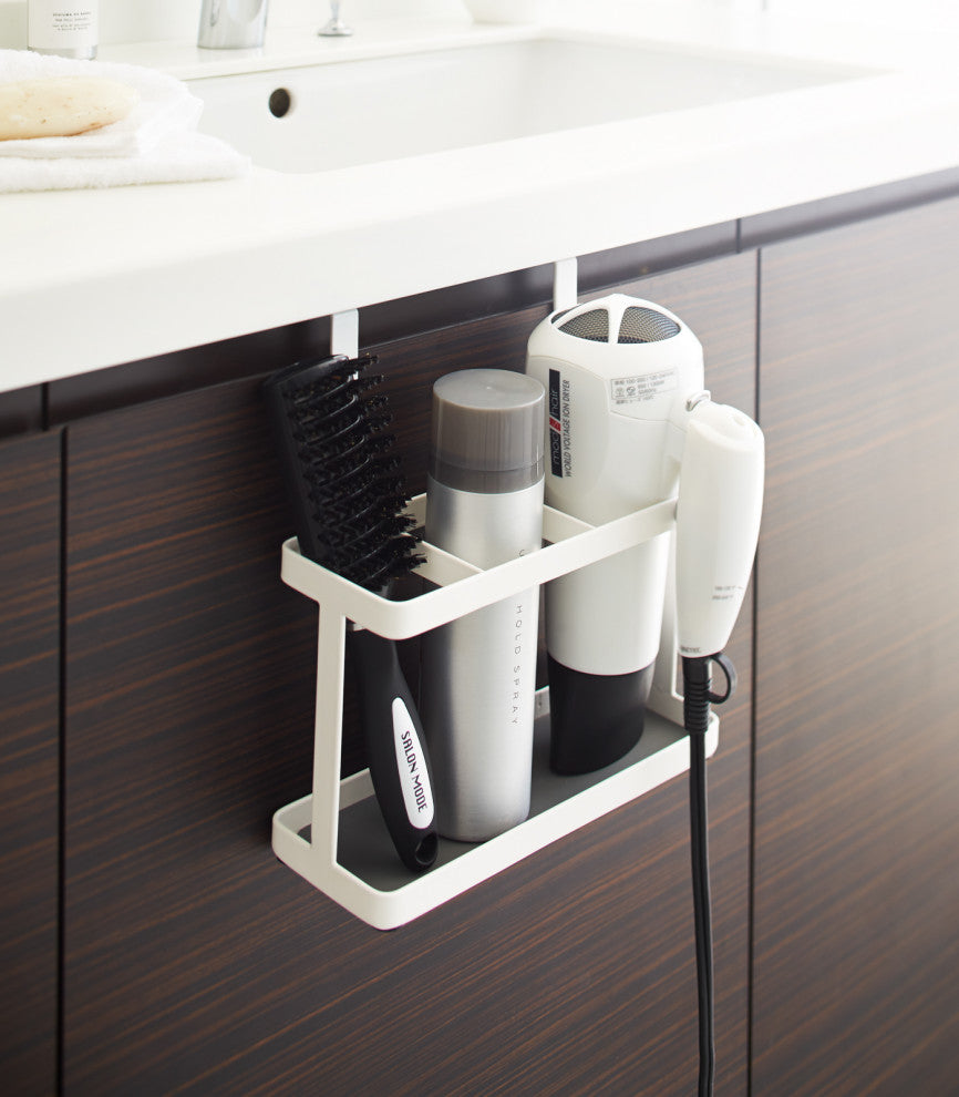 Tower Hair Care Appliance Holder, White