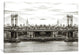 "New York Reflection Manhattan Bridge" by Philippe Hugonnard, 26x18x1.5