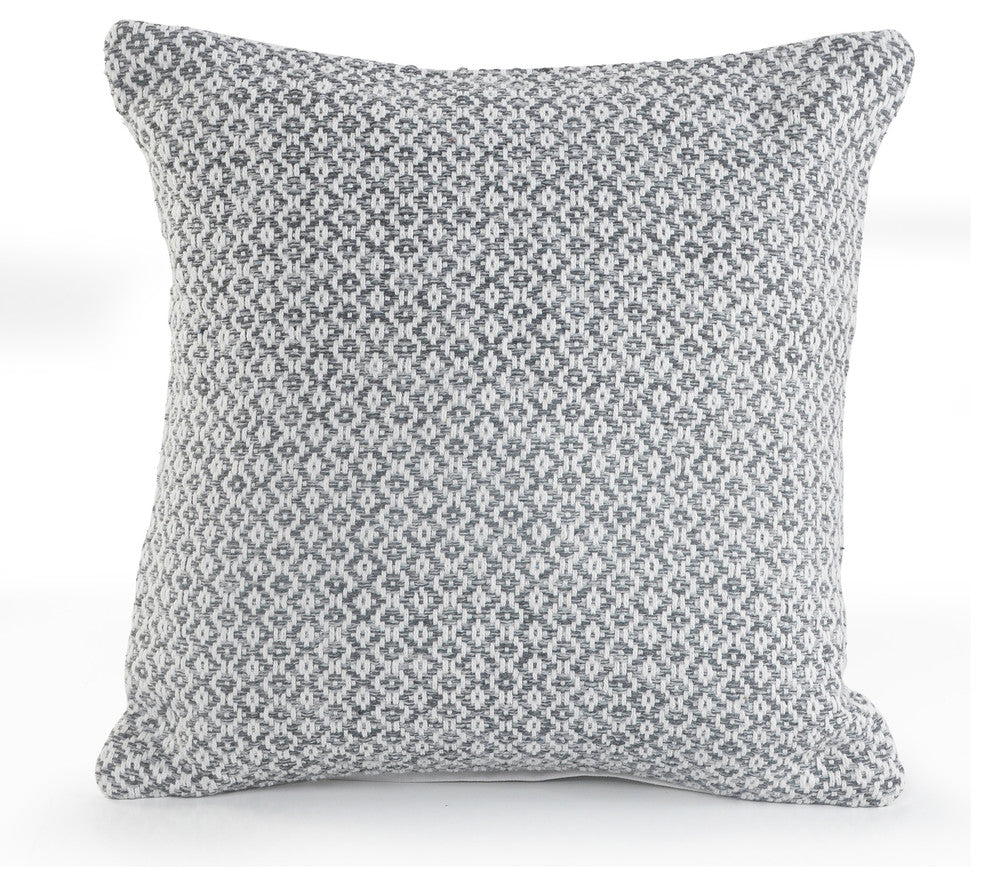 Intertwining Diamond Throw Pillow