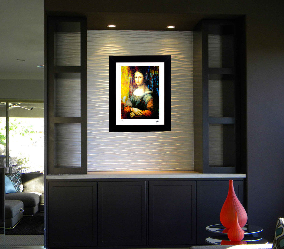 Mona Lisa "Ageless Charm" Art by Mark Lewis