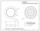 Insinkerator Style Disposal Flange and Strainer, Polished Nickel