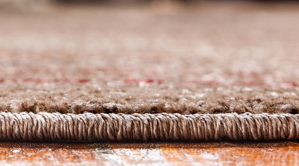 Unique Loom Light Brown Autumn Heritage 5' 0 x 8' 0 Area Rug