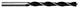 Vanadium Steel Brad Point Wood Bit, 3/8"