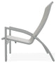 Kendall Sling Stackable Outdoor Lounge Chair, Smoke/Graphite