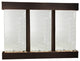 Olympus Falls Water Fountain, Silver Mirror, Blackened Copper, Square