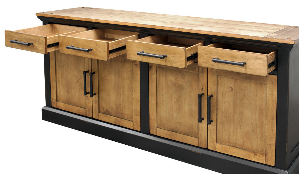 Martin Furniture Storage Credenza, Brown