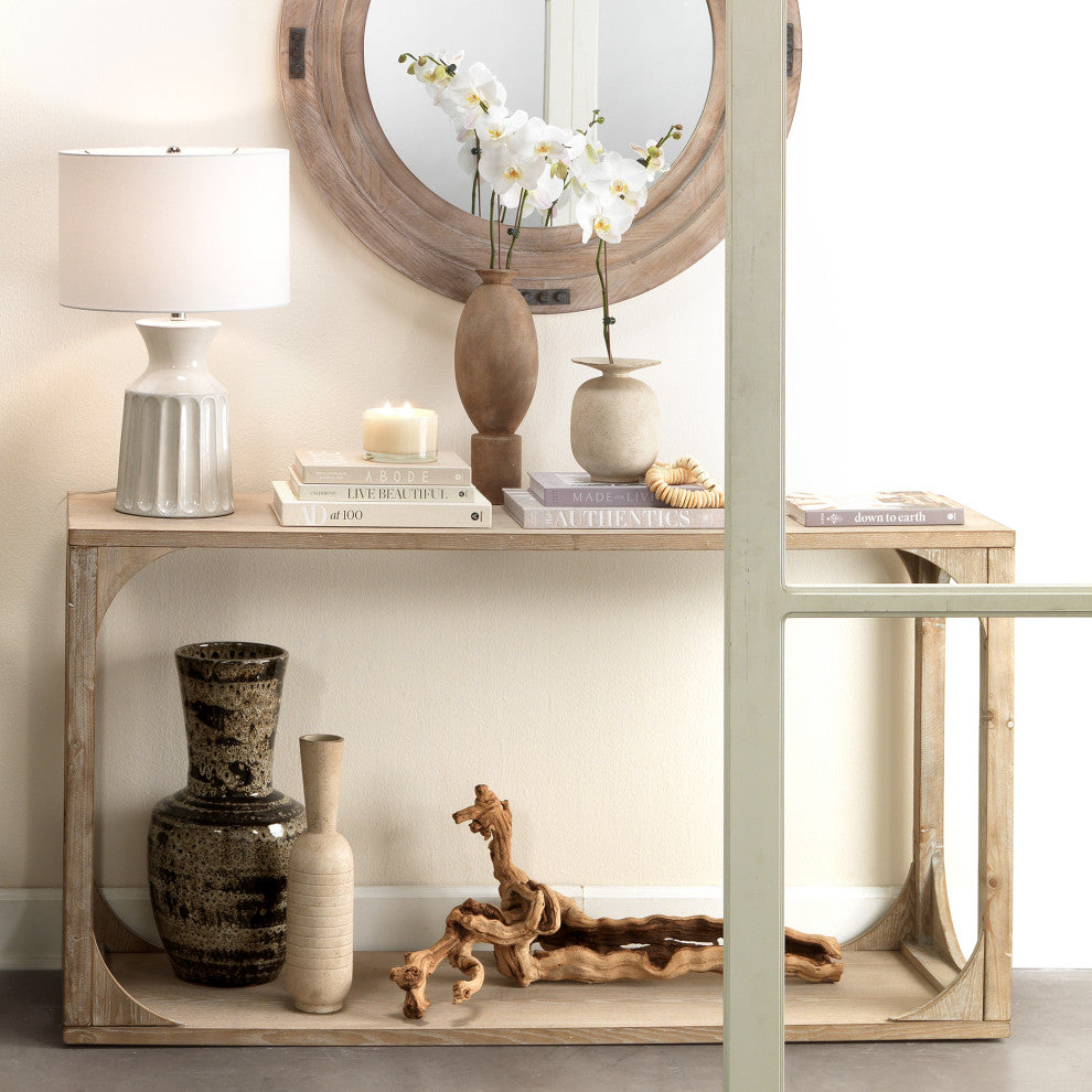 Channel Ceramic Decorative Vase