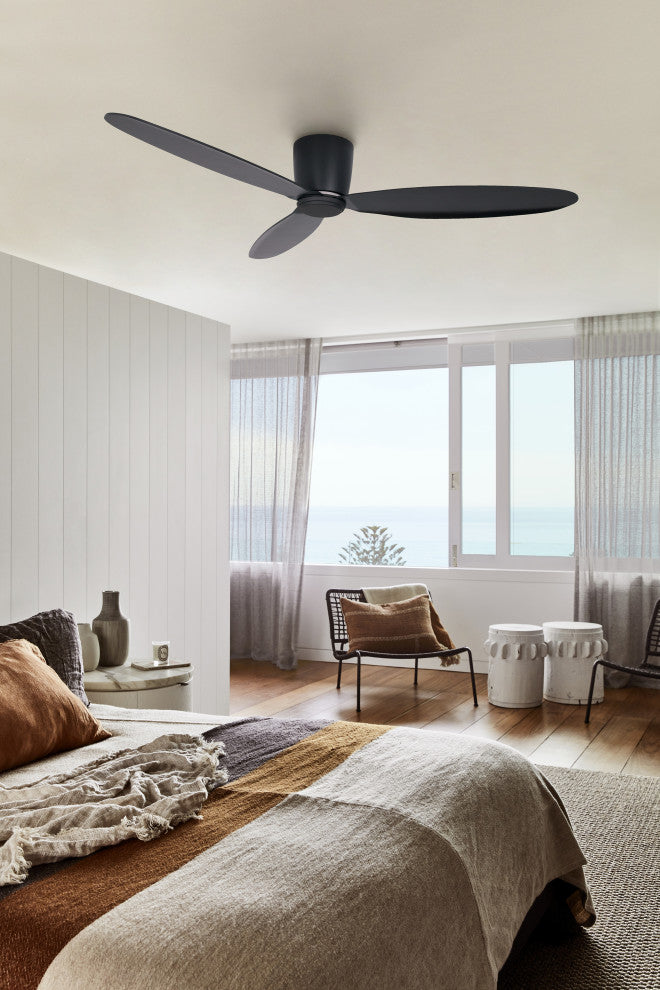 Lucci Air Radar 52" DC Ceiling Fan, Black