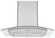 Ancona 30" Convertible Wall Mount Glass Canopy Range Hood