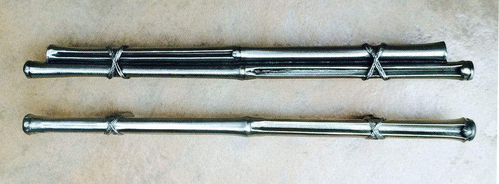 Double Bamboo Handle, Antique Bronze