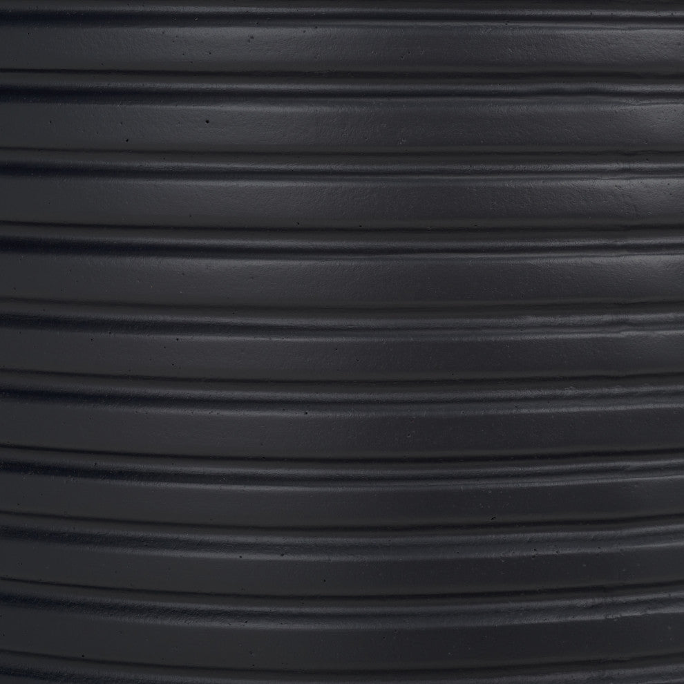 Safavieh Indoor-Outdoor Nardo Zoom Planter Pot, Black