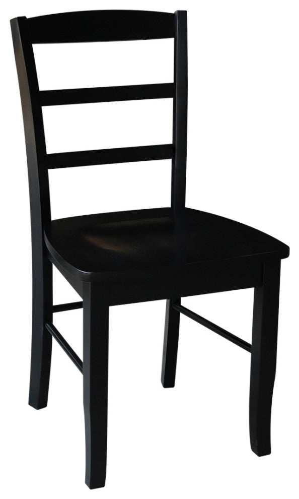 Set of Two Madrid Chairs, Black