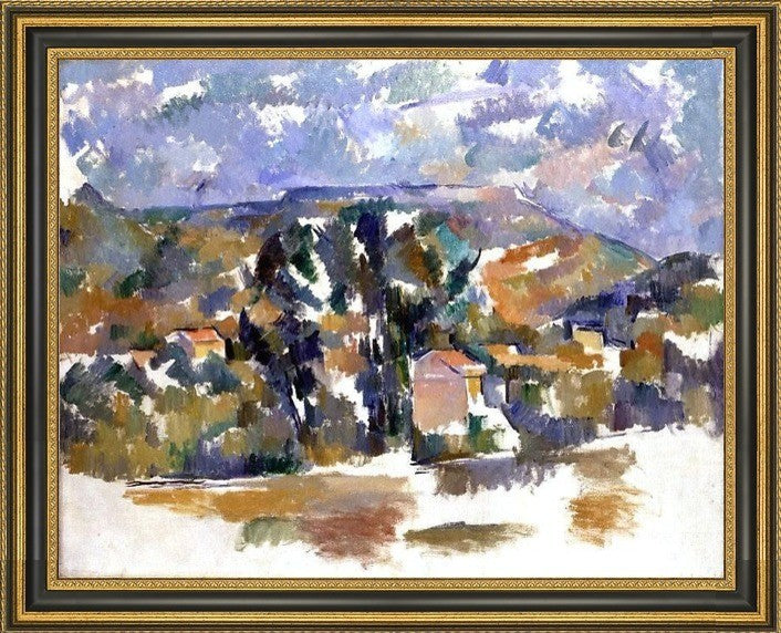 Paul Cezanne Mont Sainte-Victoire Seen Les Lauves