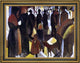 August Macke Leave-taking - 21" x 28" Framed Premium Canvas Print