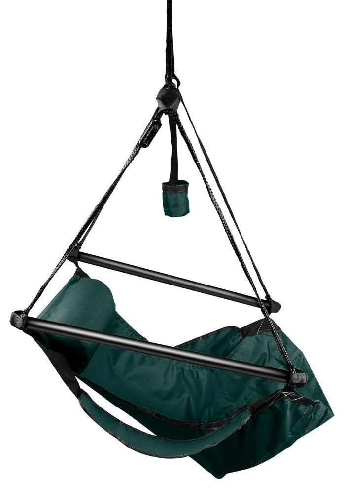 Hammaka Hammocks Original Hanging Air Chair, Hunter Green, Aluminum