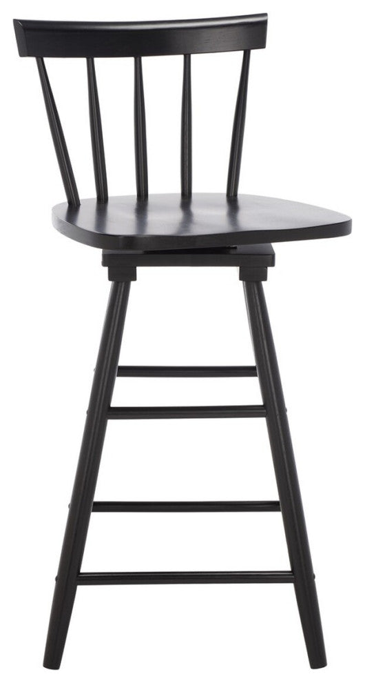 Safavieh Tage Swivel Counter Stool, Black