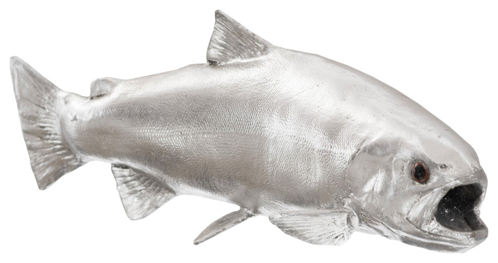 Rainbow Trout Fish, Silver Leaf