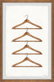 "Clothes Hanger" Framed Painting Print, 24x36