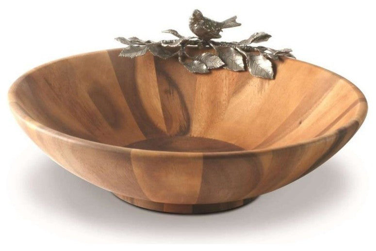 Song Bird Salad Serving Bowl