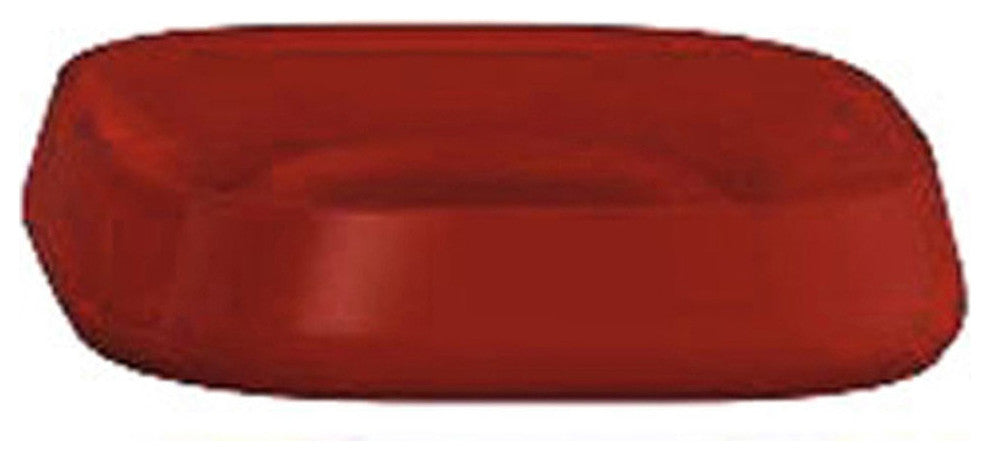 Acrylic Bathroom Accessories, Trixy, Ruby Red, Soap Dish