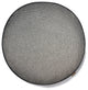 Round Bed Houndstooth, Black and Grey, Small