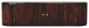 Artisan Furniture Solid Wood Chunky Chestnut Floating Bedside