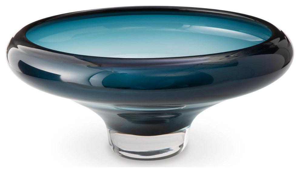 Vallborough Teal Blue Bowl