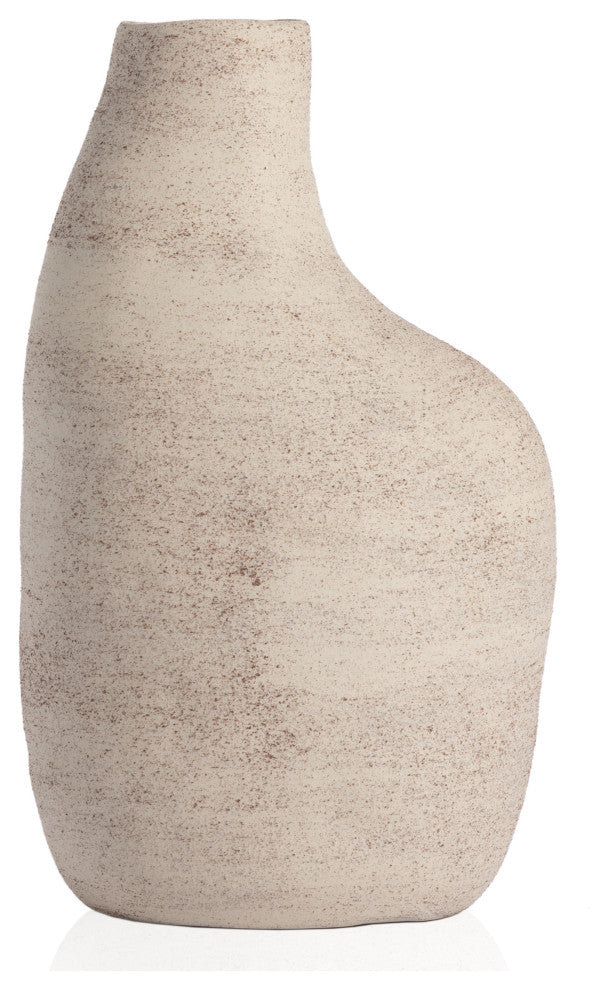Arid Vase-Distressed Cream