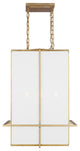 Visual Comfort Studio Dresden Four Light Chandelier, Coastal Gild