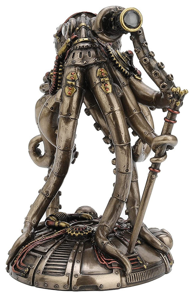 Steampunk Seabed Hiker Octopus -  Classic Statue Sculpture