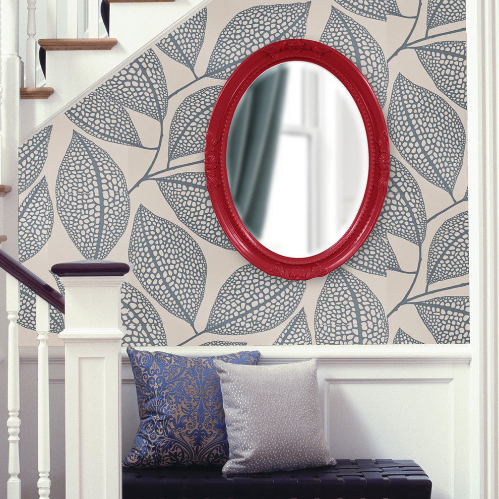 Queen Ann Mirror, Red