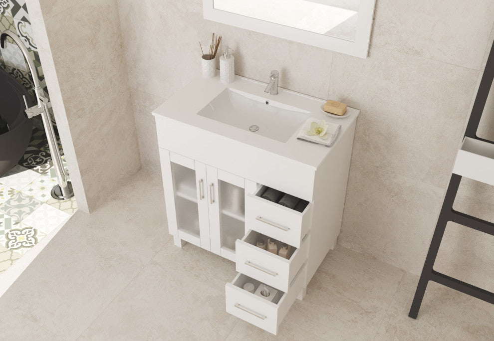 Nova Vanity, White, 32"