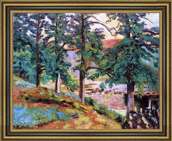 Armand Guillaumin The CreuseFramed Premium Canvas Print, 16"x20"