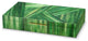Straw Marquetry Box, Eichholtz Harvard, Green