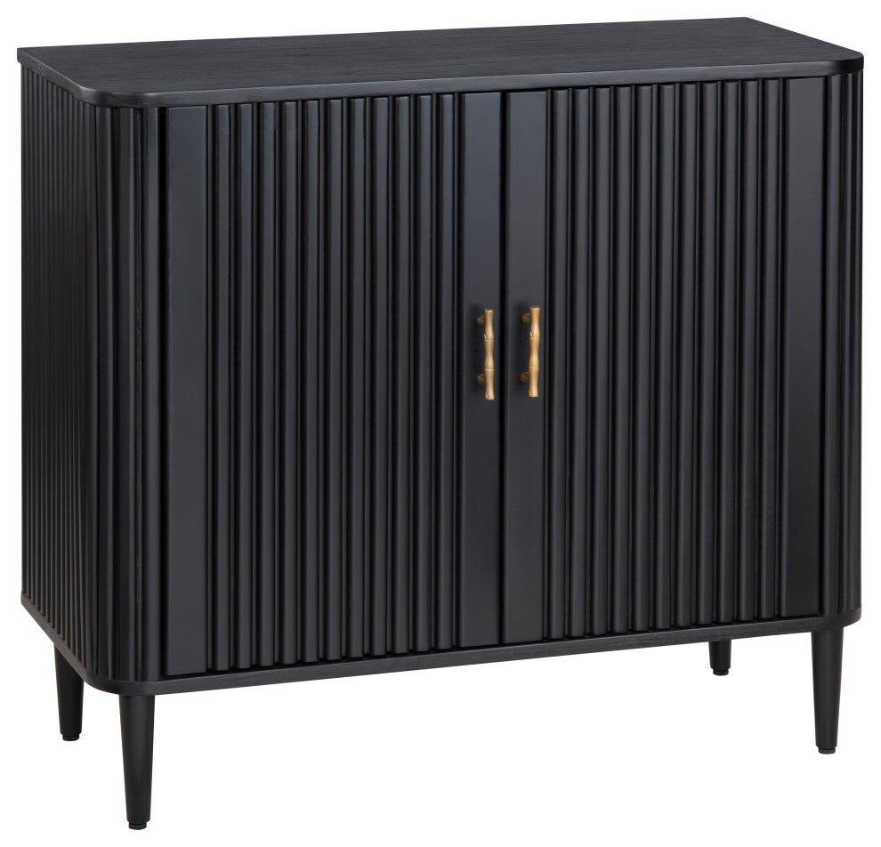 Camden Black Two Door Cabinet
