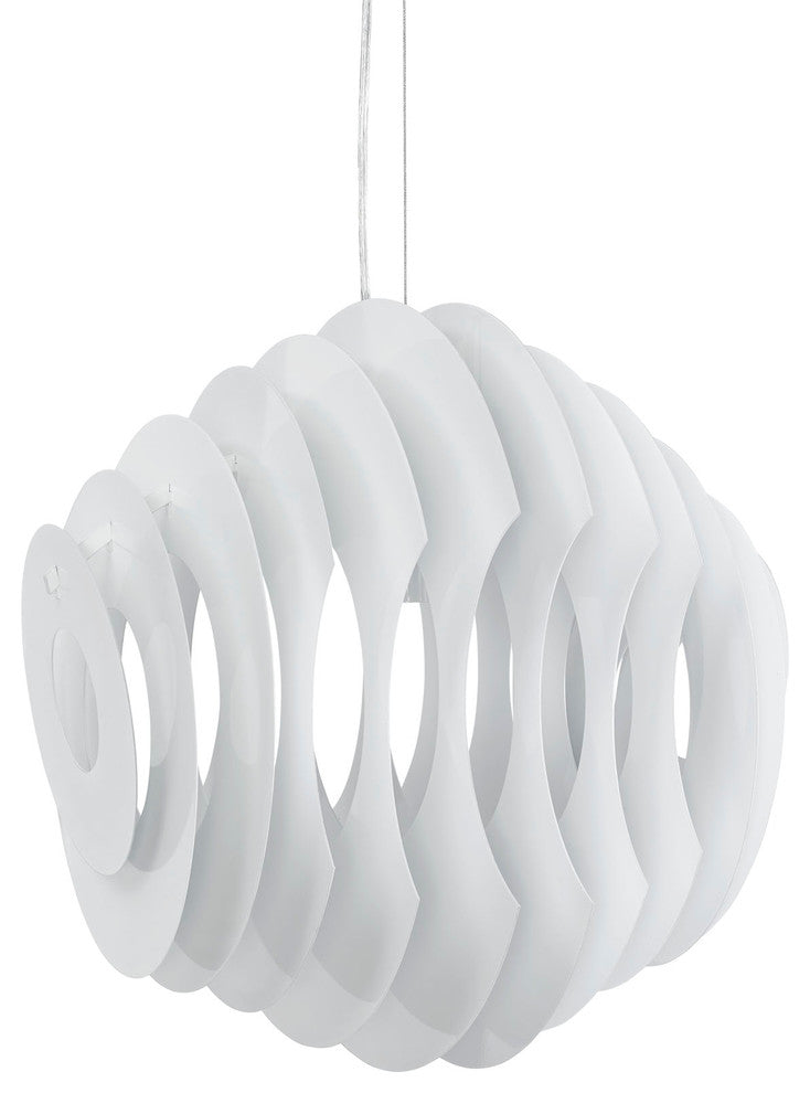 Modern Contemporary Living Dining Room Aluminum Pendant Light White