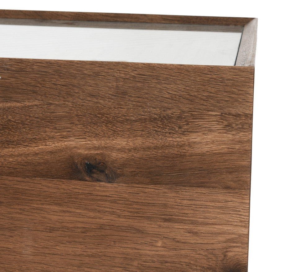 Santa Barbara 26" Brown Wood End Table