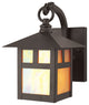 Montclair Mission Outdoor Wall Lantern, Bronze