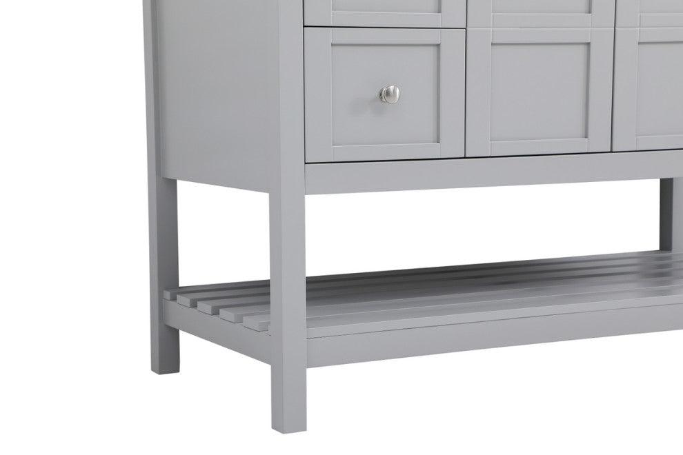 Tucker Grey 48" Single Sink Bathroom Vanity