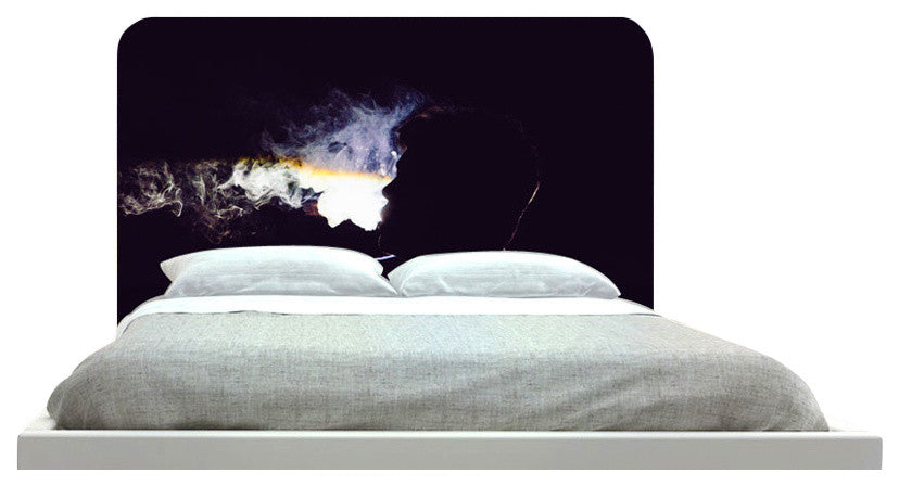 "Light Smoke" Headboard