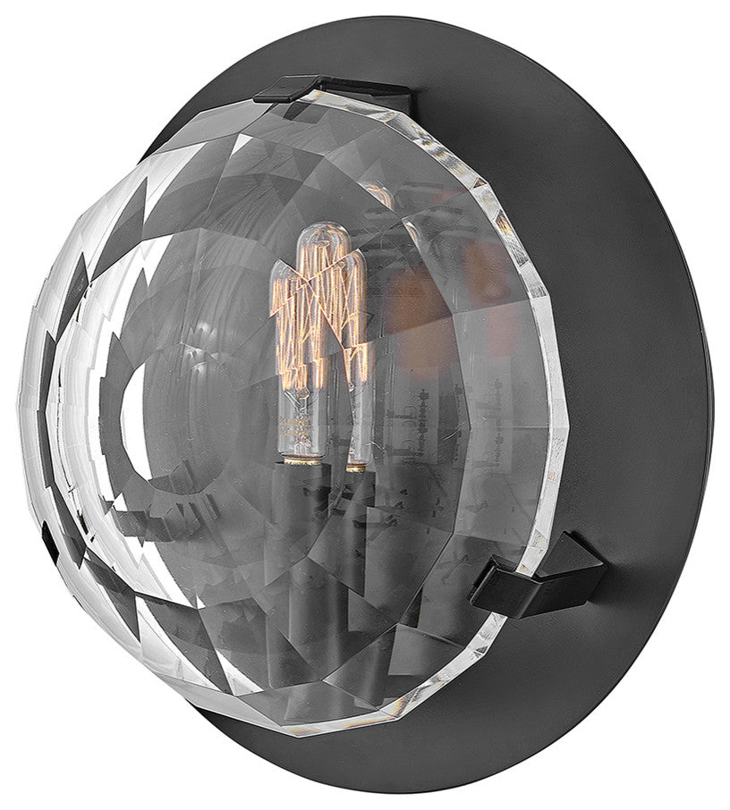 Fredrick Ramond Nala Small Single Light Sconce, Black