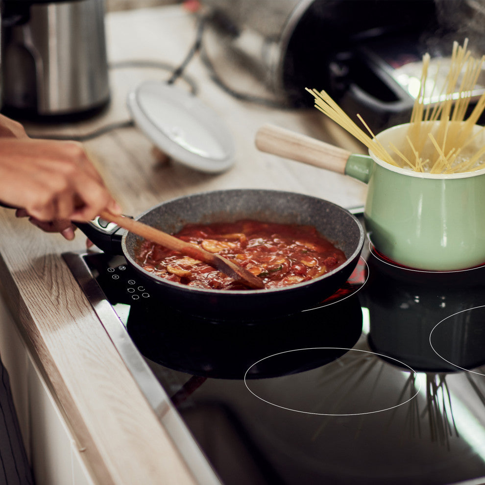 Built-in 30" 4 Elements Smooth Surface, Radiant Black Electric Cooktop